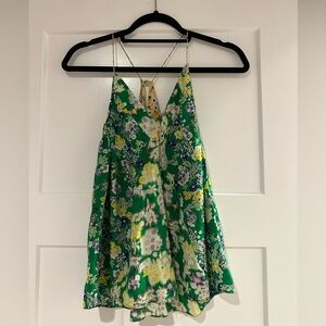 Rebecca Taylor Floral blouse. Size 0